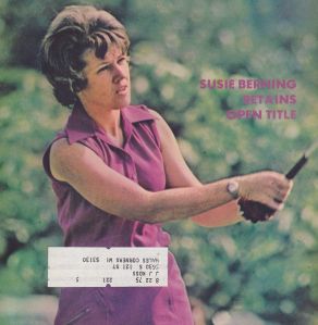 Susie Berning won the 1973 U.S. Women's Open at CCR in Rochester